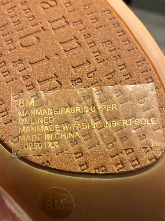 💎 Gianni Bini Clear Rhinestone Heels Size 8 Cinderella Pointed Toe Pumps - Picture 12 of 17